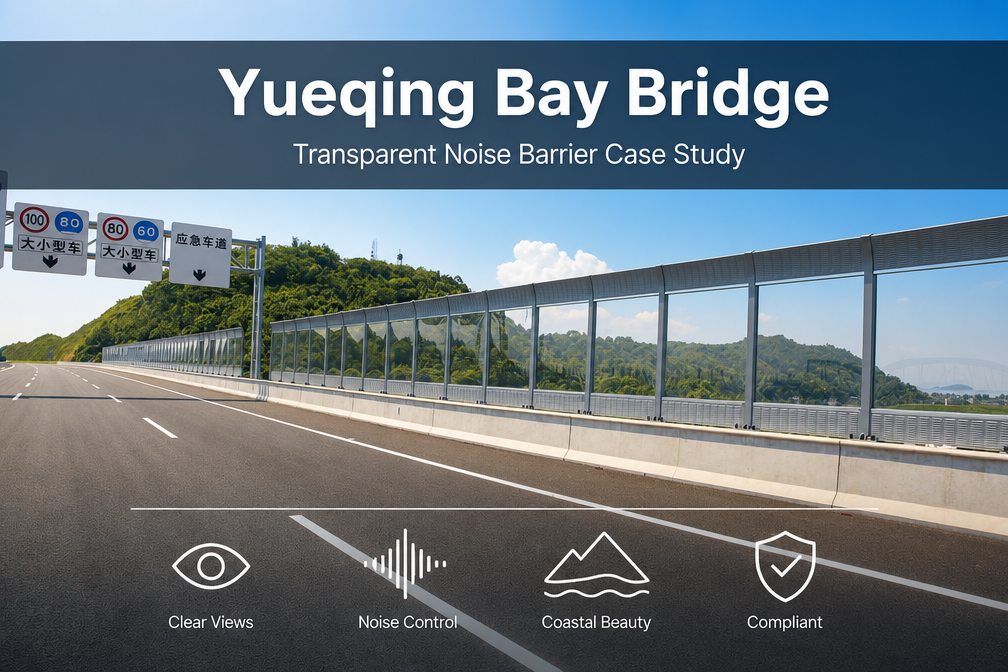 Yueqing Bay Bridge Noise Barrier Project