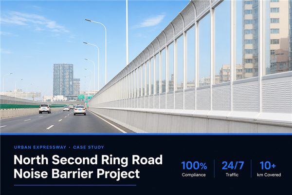 Shijiazhuang North Second Ring Road Noise Barrier Project