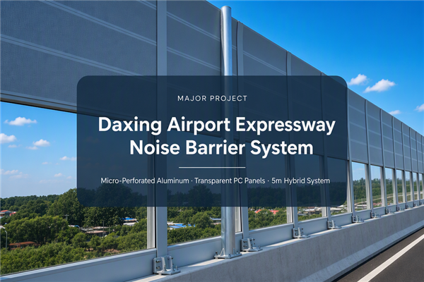 Daxing Airport Expressway Noise Barrier Project