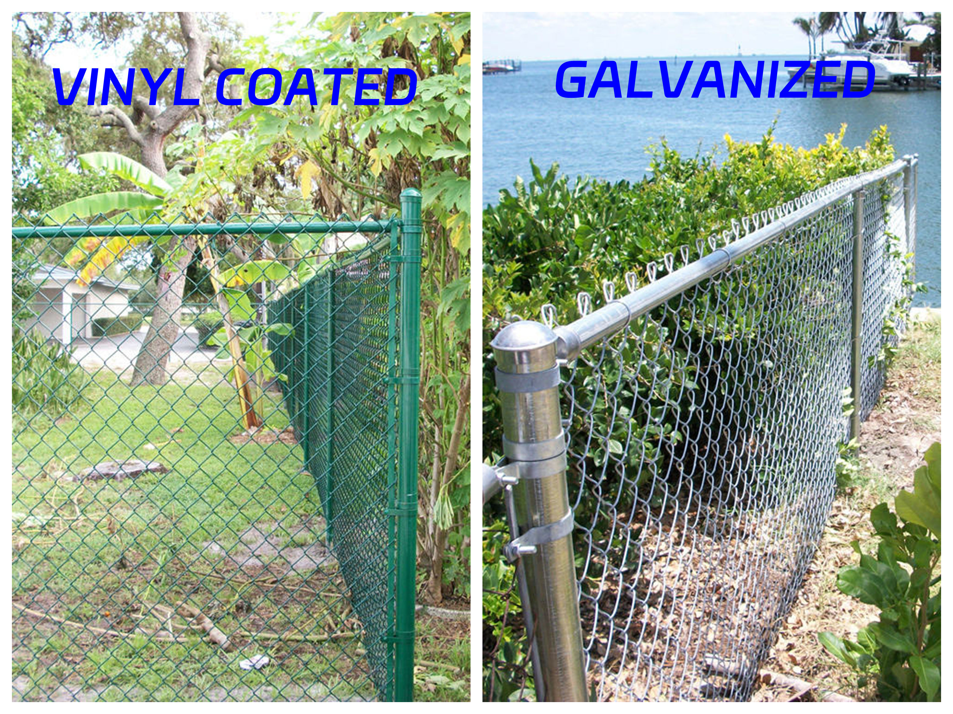 Chain Link Fence Finish