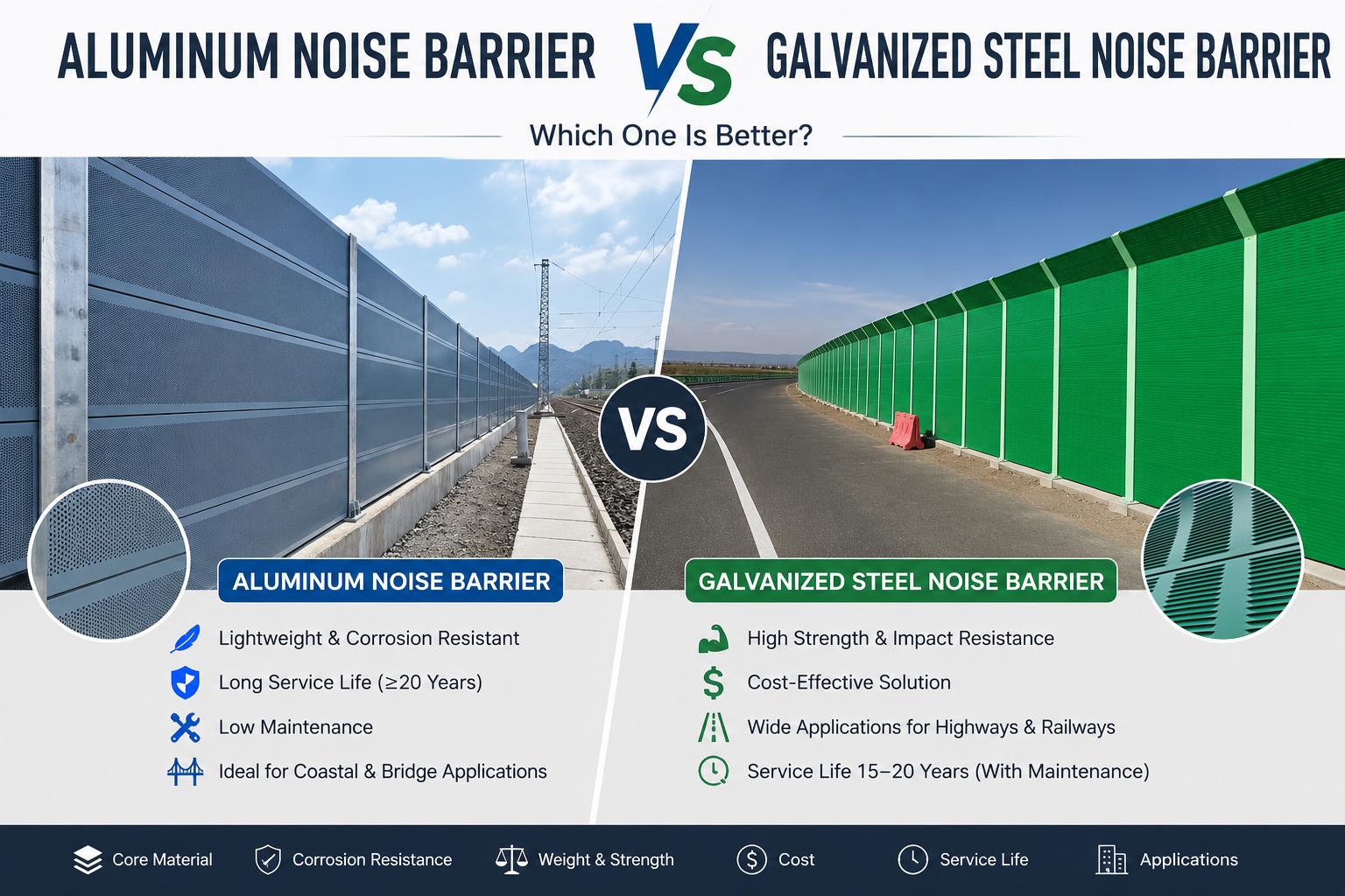 Aluminum-Noise-Barrier-vs-Galvanized-Steel-Noise-Barrier