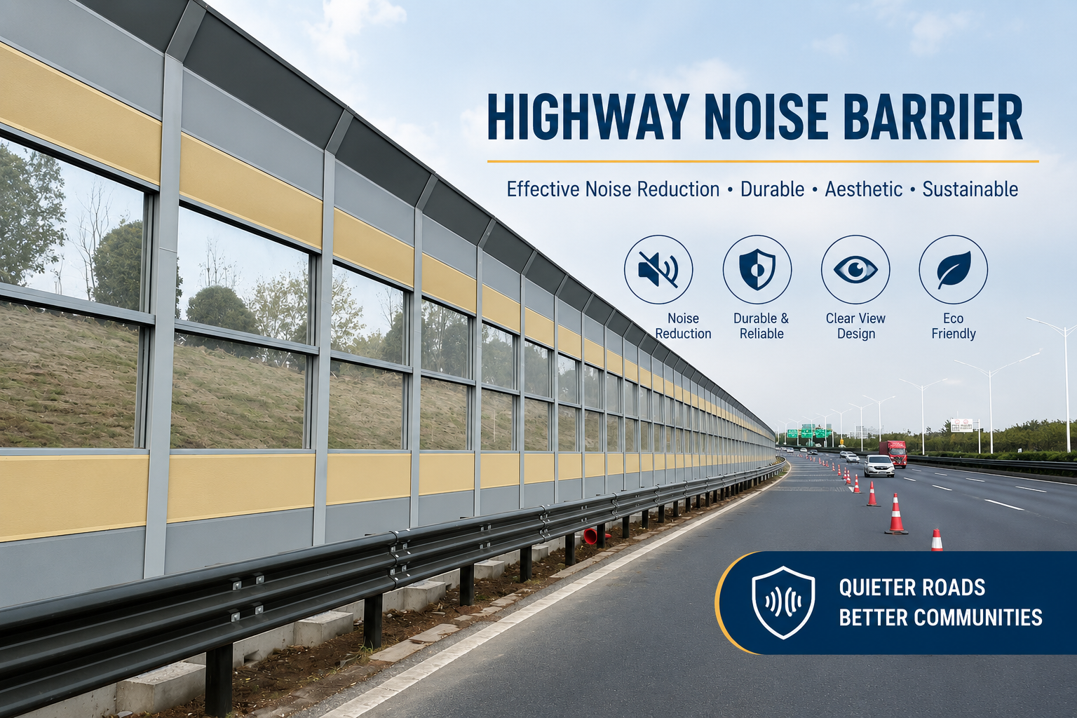 Types of Highway Noise Barriers