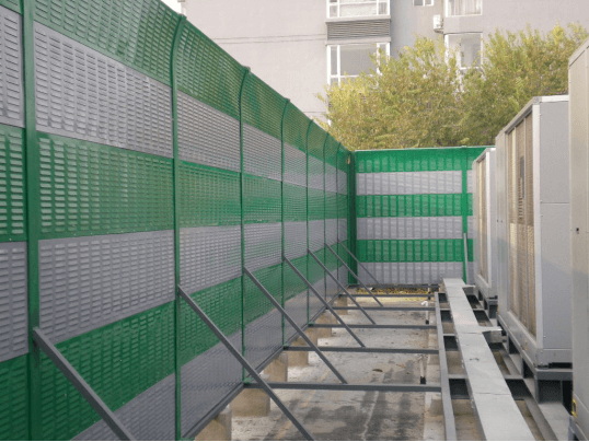 Power plant cooling tower acoustic barrier1875