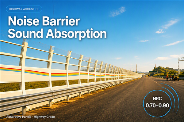 Noise Barrier Sound Absorption