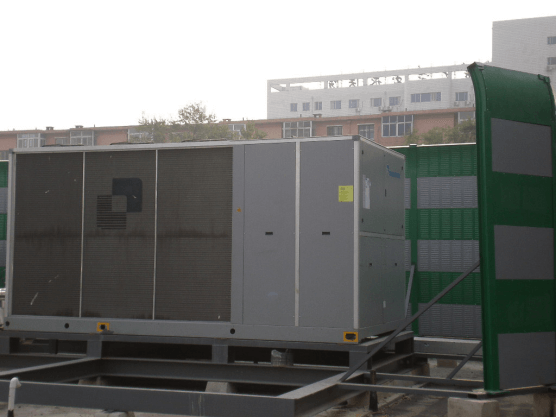 Power plant cooling tower acoustic barrier1877